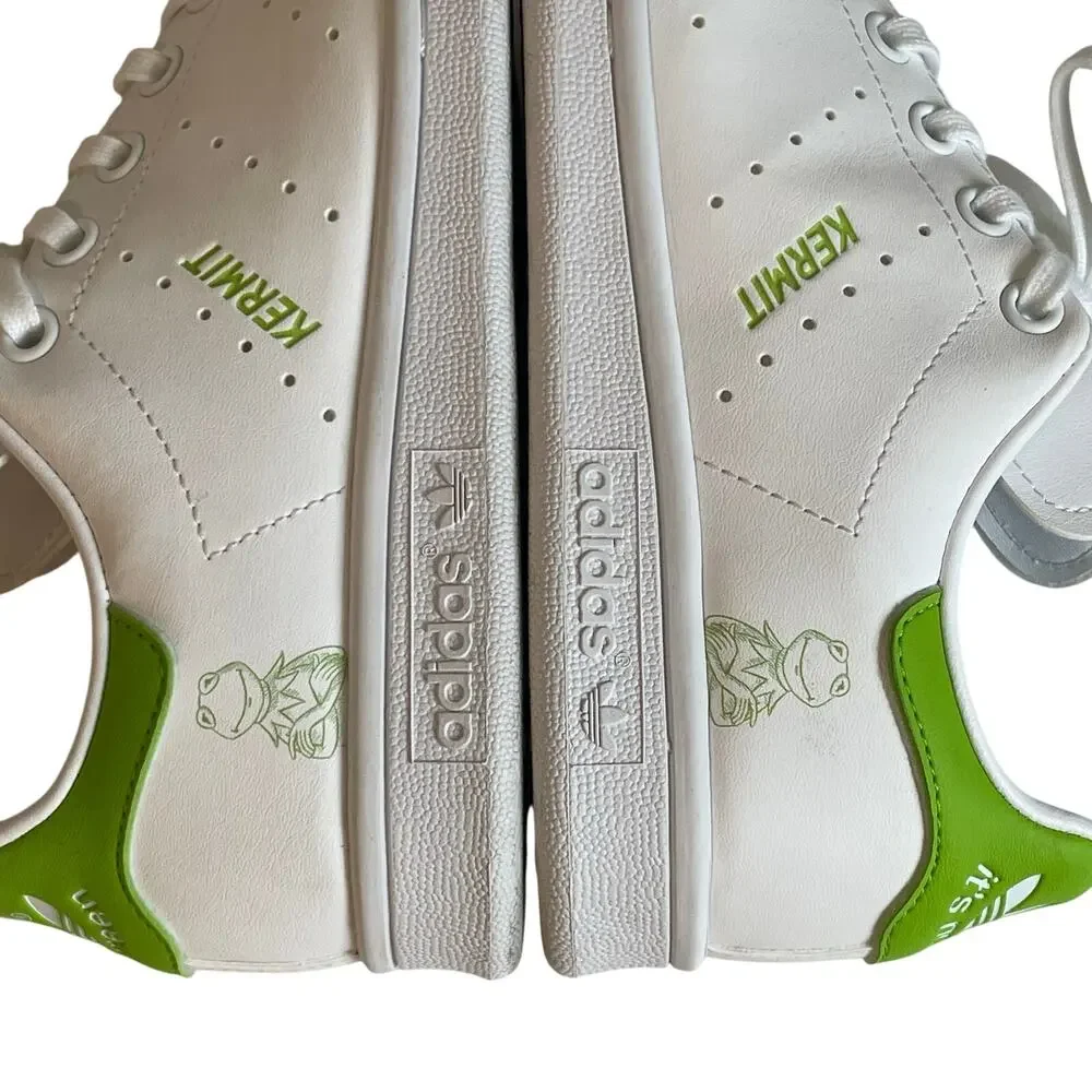 Adidas Muppets Boys Kermit the Frog Athletic Shoes Sneakers Unisex Youth Sz 4.5